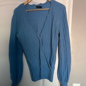 Vineyard Vines Blue V-Neck Sweater